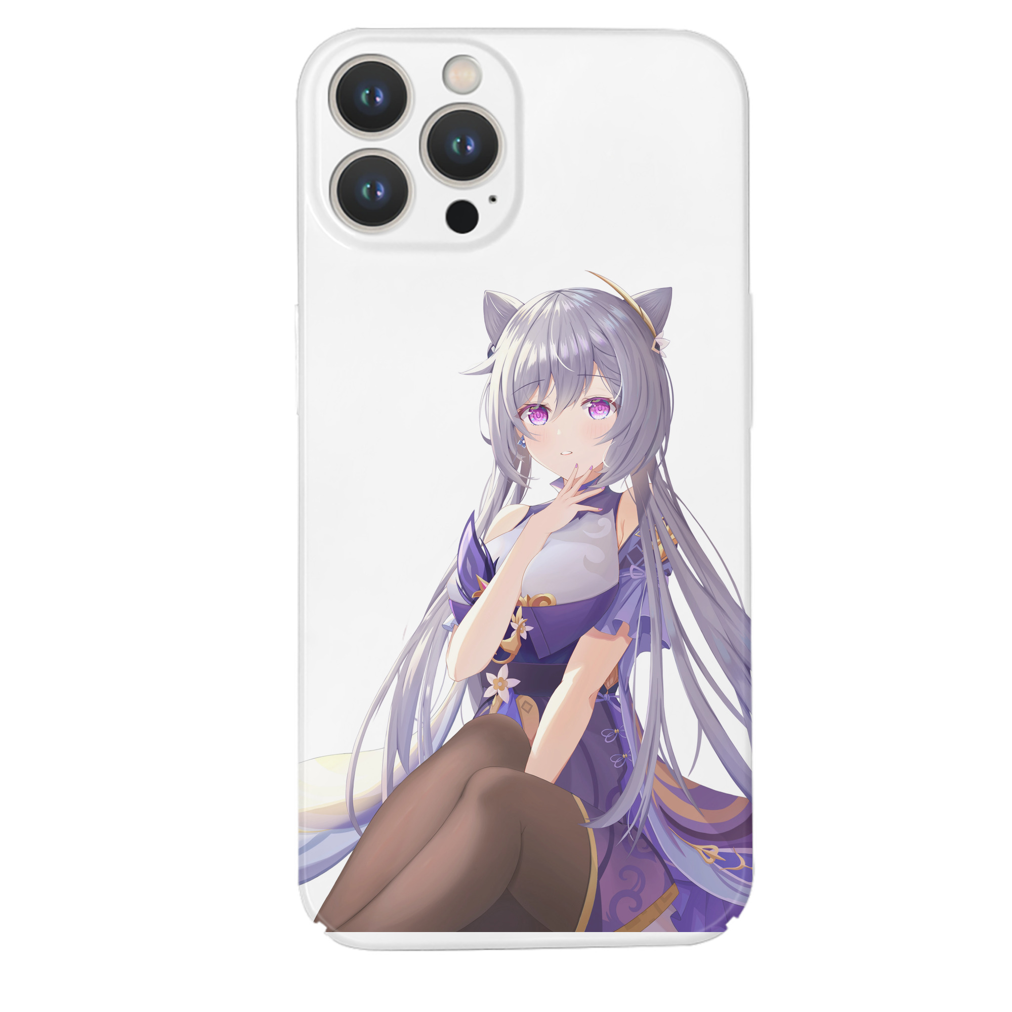 げんし神 刻晴 こくせい genshin Kokusei 【iPhone 14シリーズ対応】ハードケース